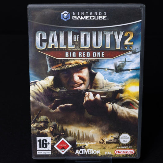 Call of Duty 2: Big Red One - Gamecube - PAL - Mit Anleitung - Zustand Sehr Gut