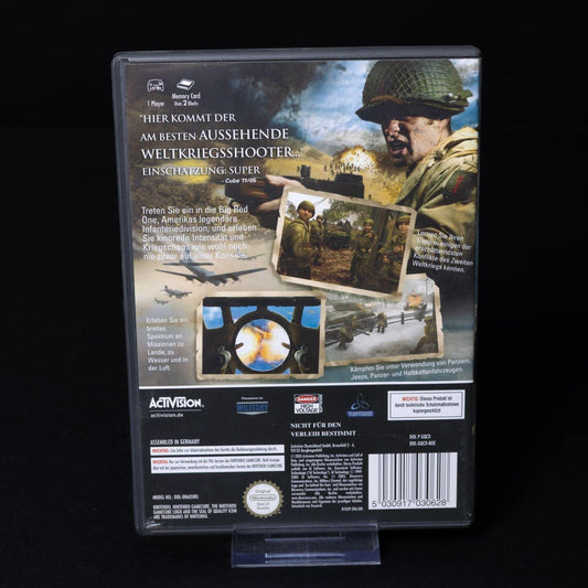Call of Duty 2: Big Red One - Gamecube - PAL - Mit Anleitung - Zustand Sehr Gut