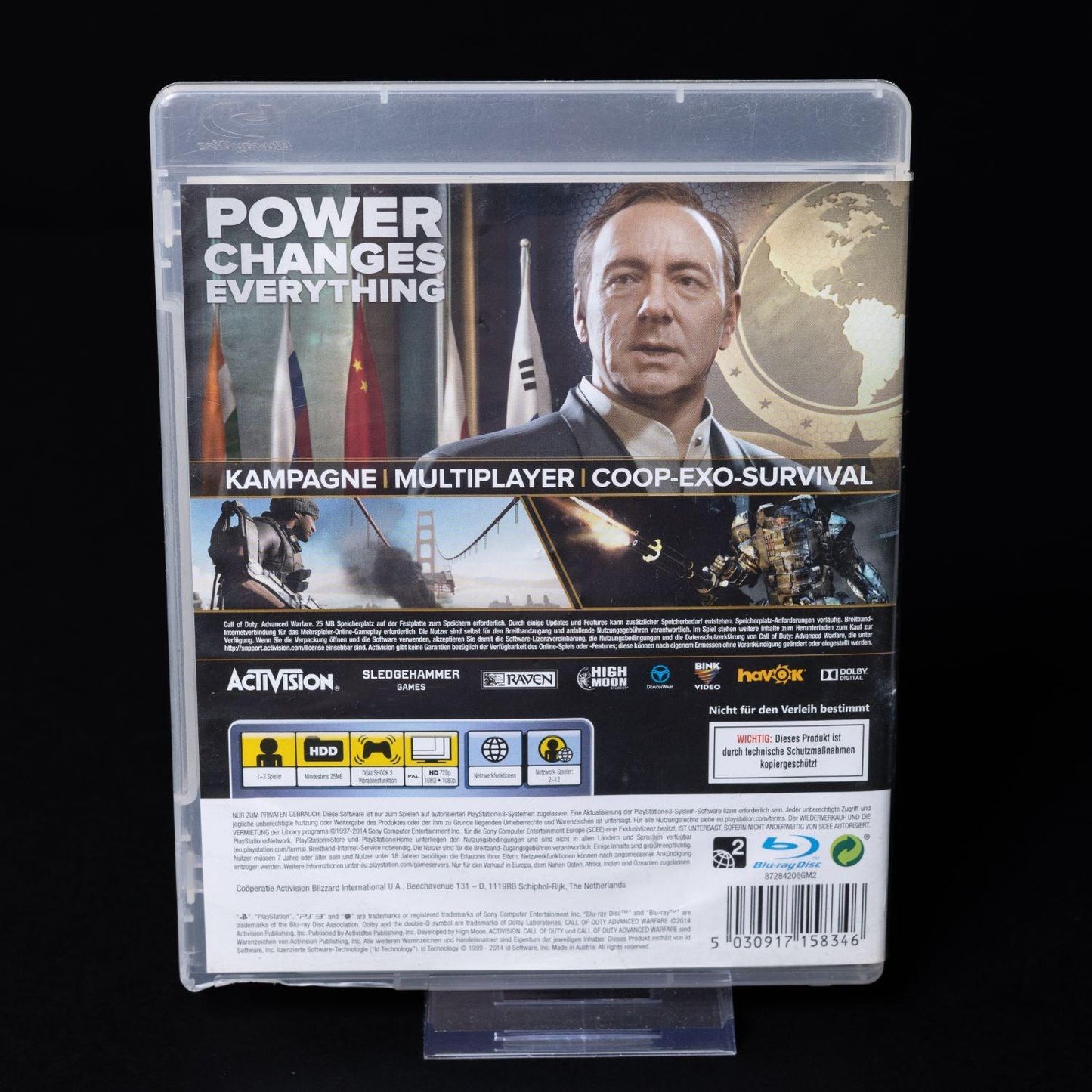 Call of Duty: Advanced Warfare - Playstation 3 PS3 Spiel - PAL - Zustand Okay