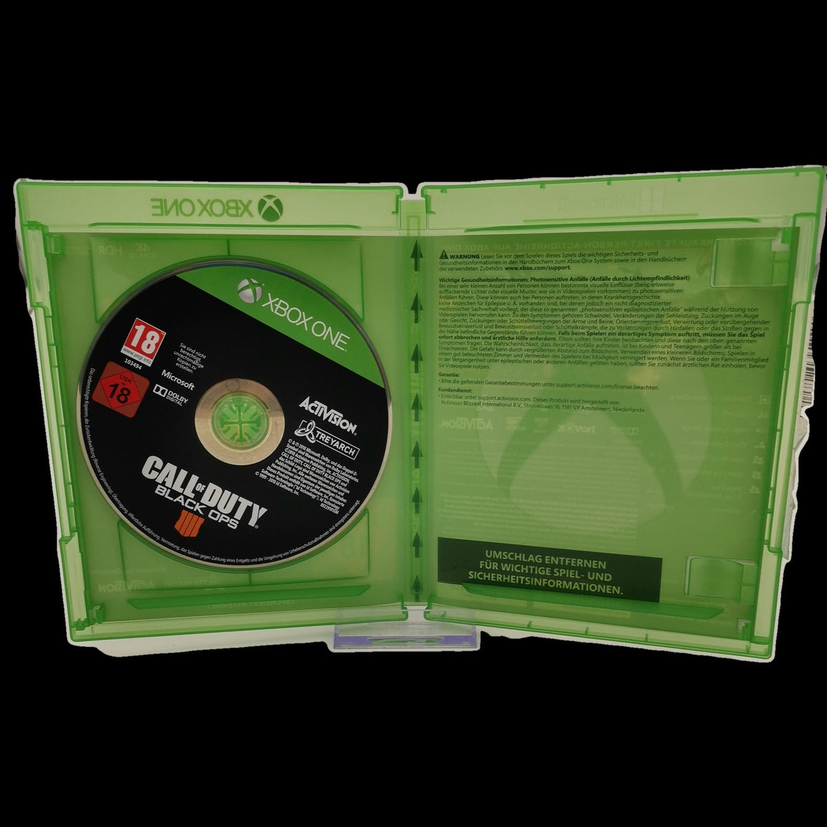 Call of Duty: Black Ops 4 - Xbox One - CiB - PAL - deutsch - Shooter - Sehr gut