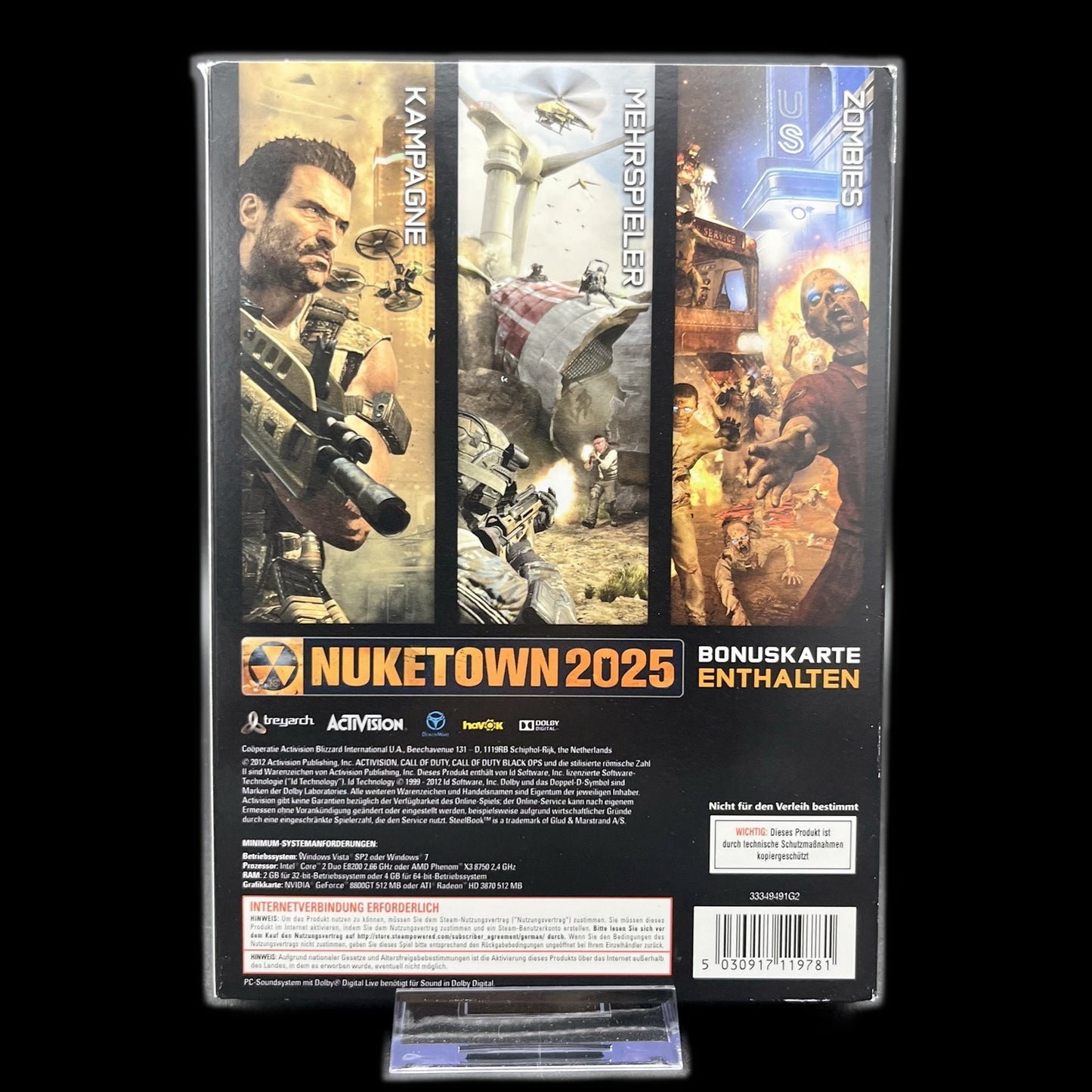 Call of Duty: Black Ops II - PC - Complete in Box - PAL - deutsch - Gebraucht