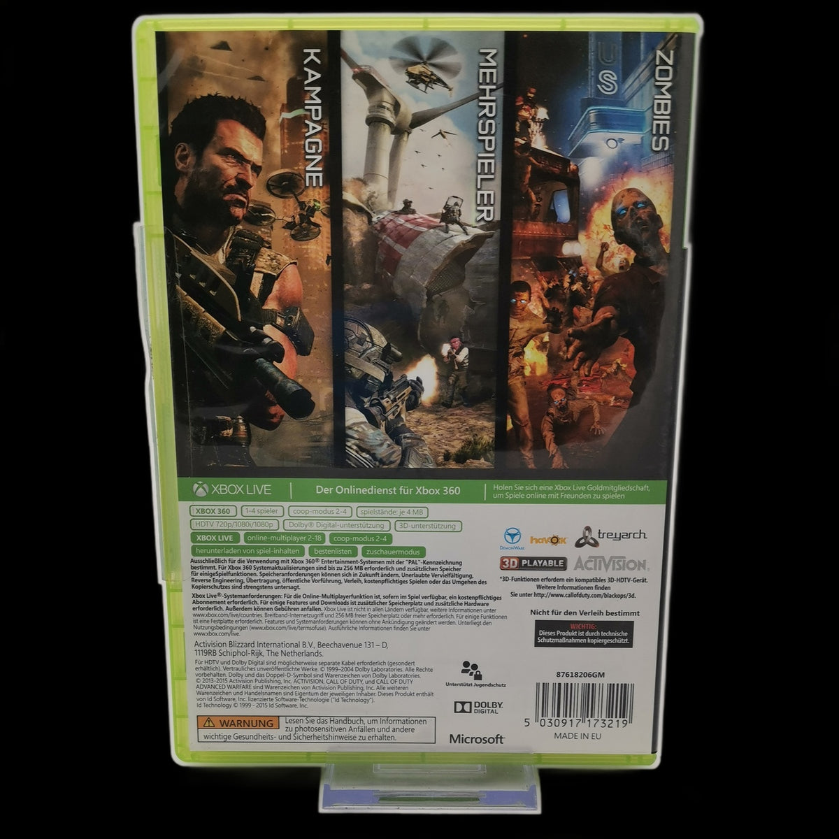 Call of Duty: Black Ops II - Xbox 360 - CiB - PAL - deutsch - Shooter - Sehr gut