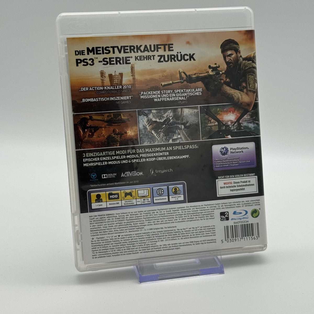 Call of Duty - Black Ops - Playstation 3 PS3 - CiB - PAL - Zustand Sehr Gut