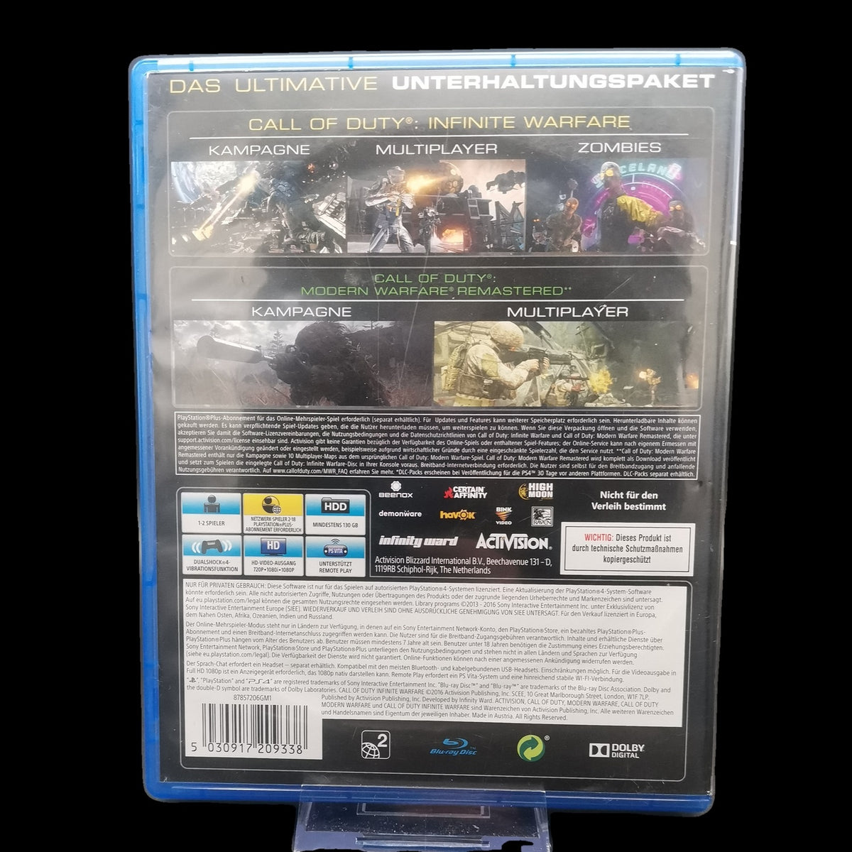 Call of Duty: Infinite Warfare - Playstation 4 PS4 - CiB - deutsch - Gebraucht