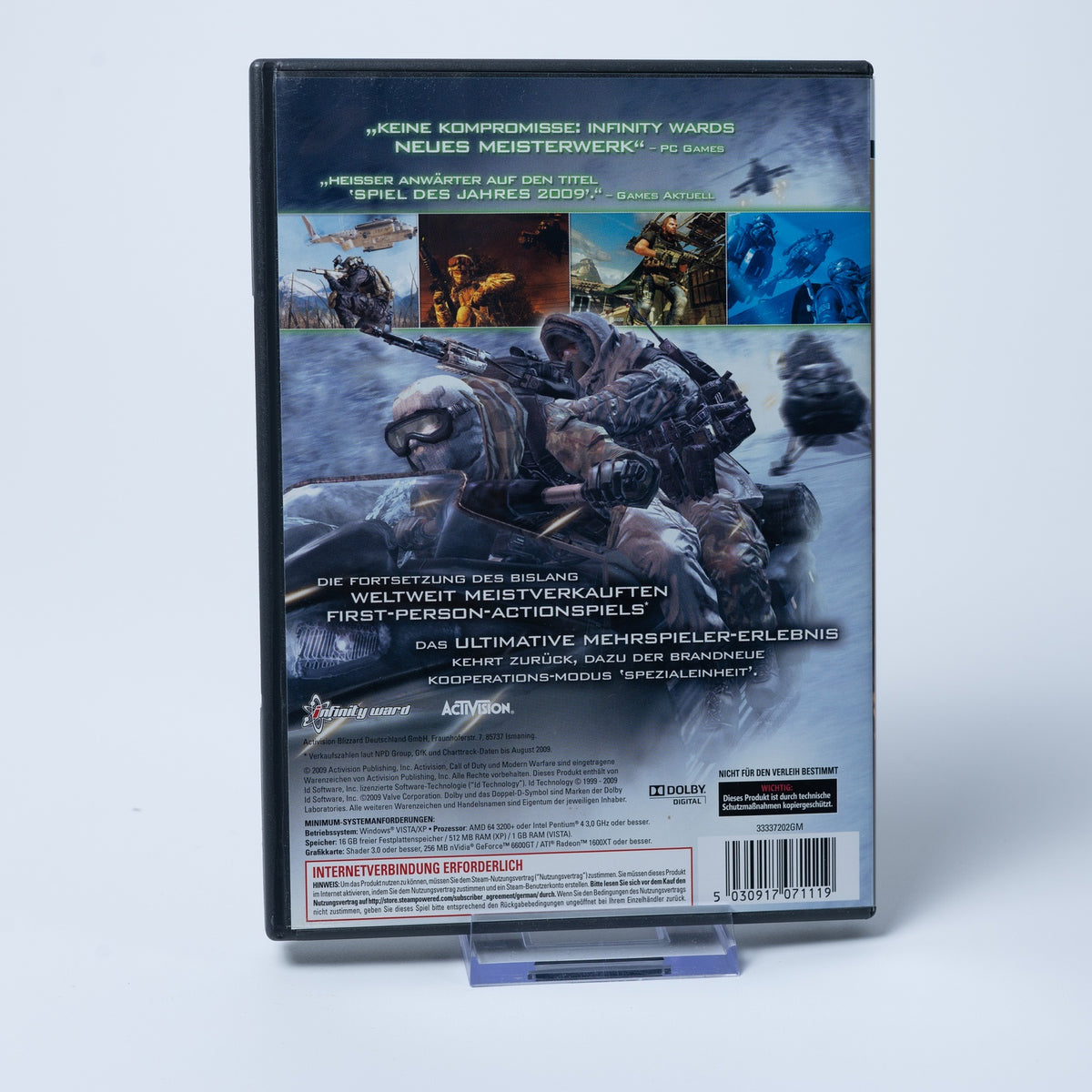 Call of Duty: Modern Warfare 2 - PC Spiel mit Anleitung - FSK18 - Top Zustand