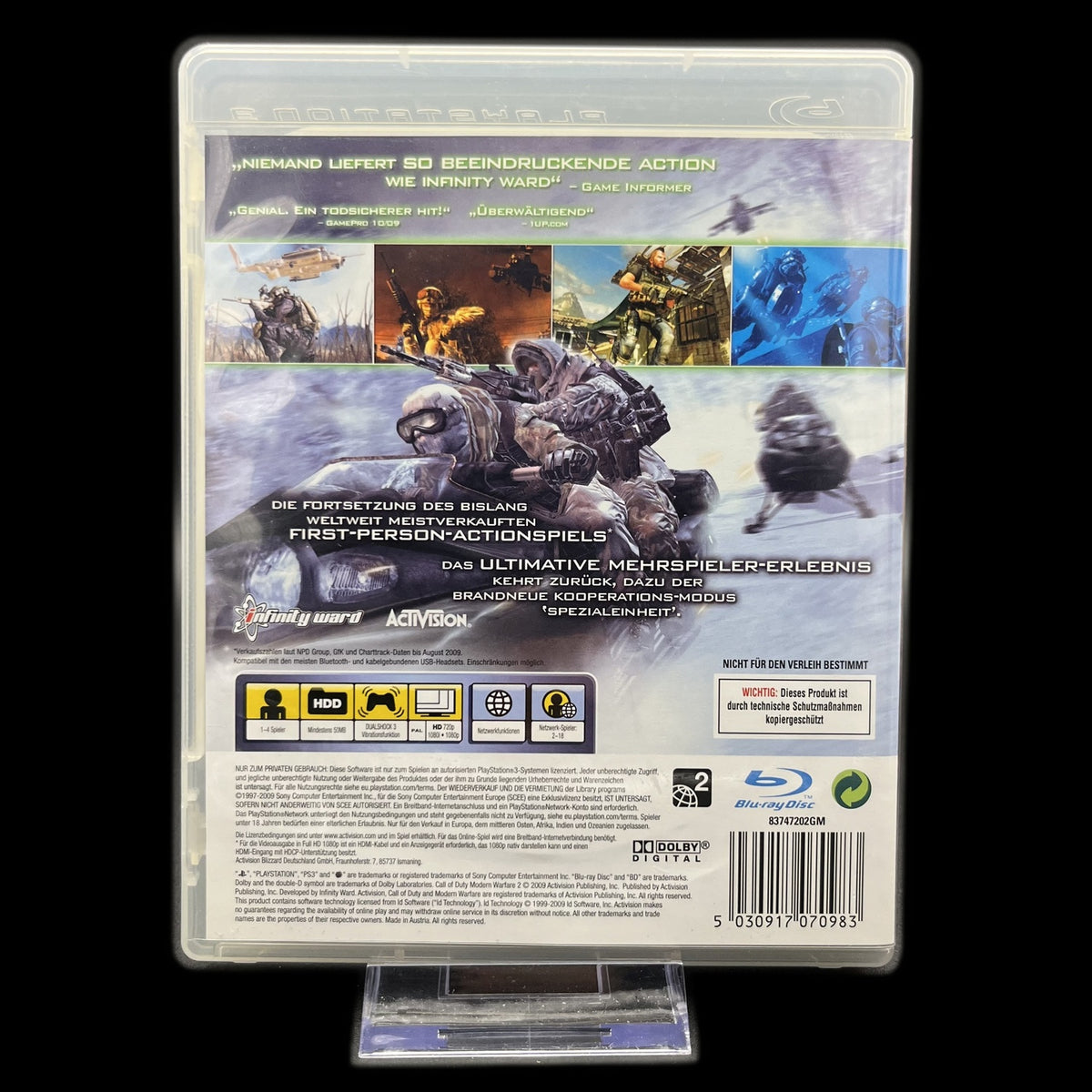 Call of Duty: Modern Warfare 2 - Playstation 3 PS3 - CiB - deutsch - Gebraucht