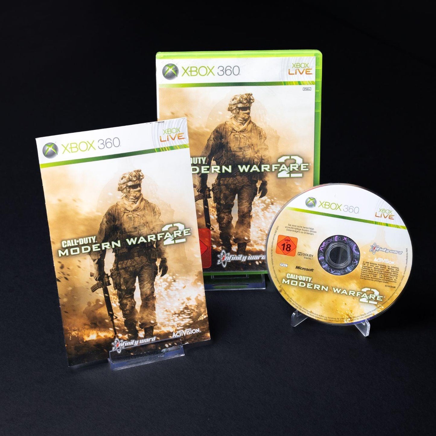 Call Of Duty Modern Warfare 2 - XBOX 360 - PAL - CiB mit Anleitung - Zustand Gut