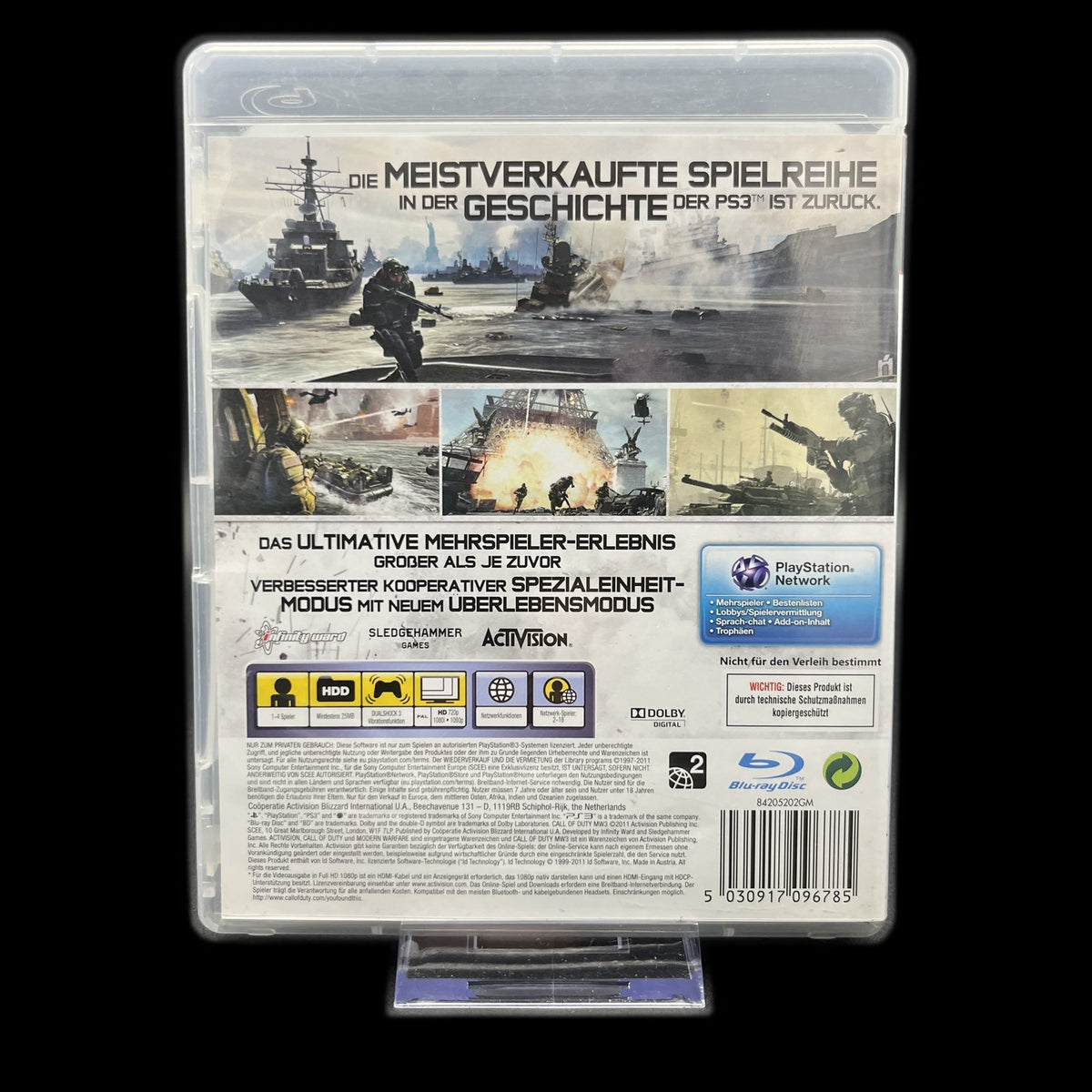 Call of Duty: Modern Warfare 3 - Playstation 3 PS3 - CiB - deutsch - Gebraucht