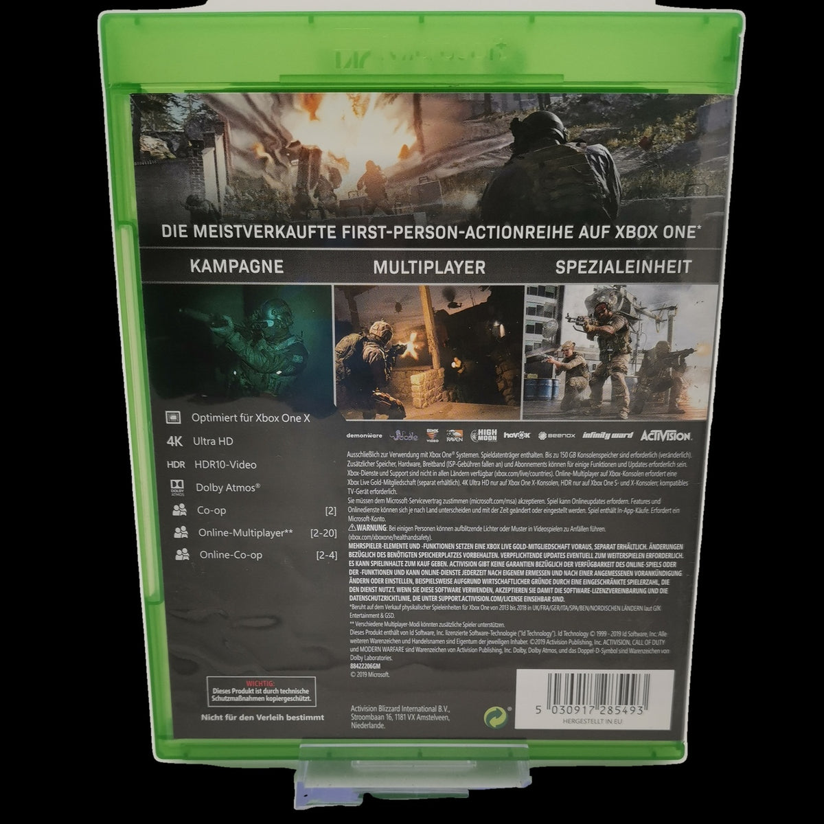 Call of Duty: Modern Warfare - Xbox One - CiB - PAL - deutsch - Sehr gut