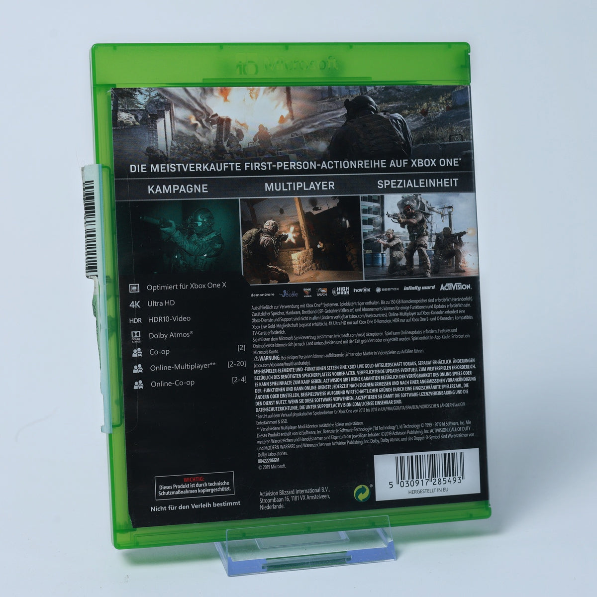 Call of Duty - Modern Warfare - Xbox One - PAL - Deutsch - Zustand Sehr Gut