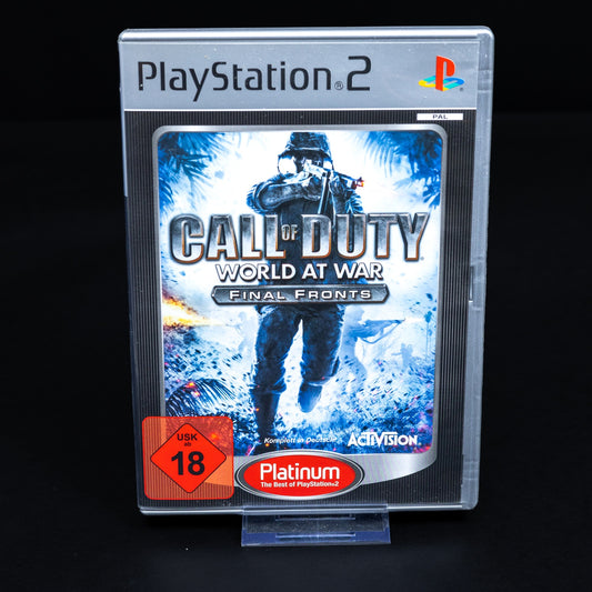 Call of Duty: World at War Final Fronts - Playstation 2 PS2 Platinum - Sehr Gut