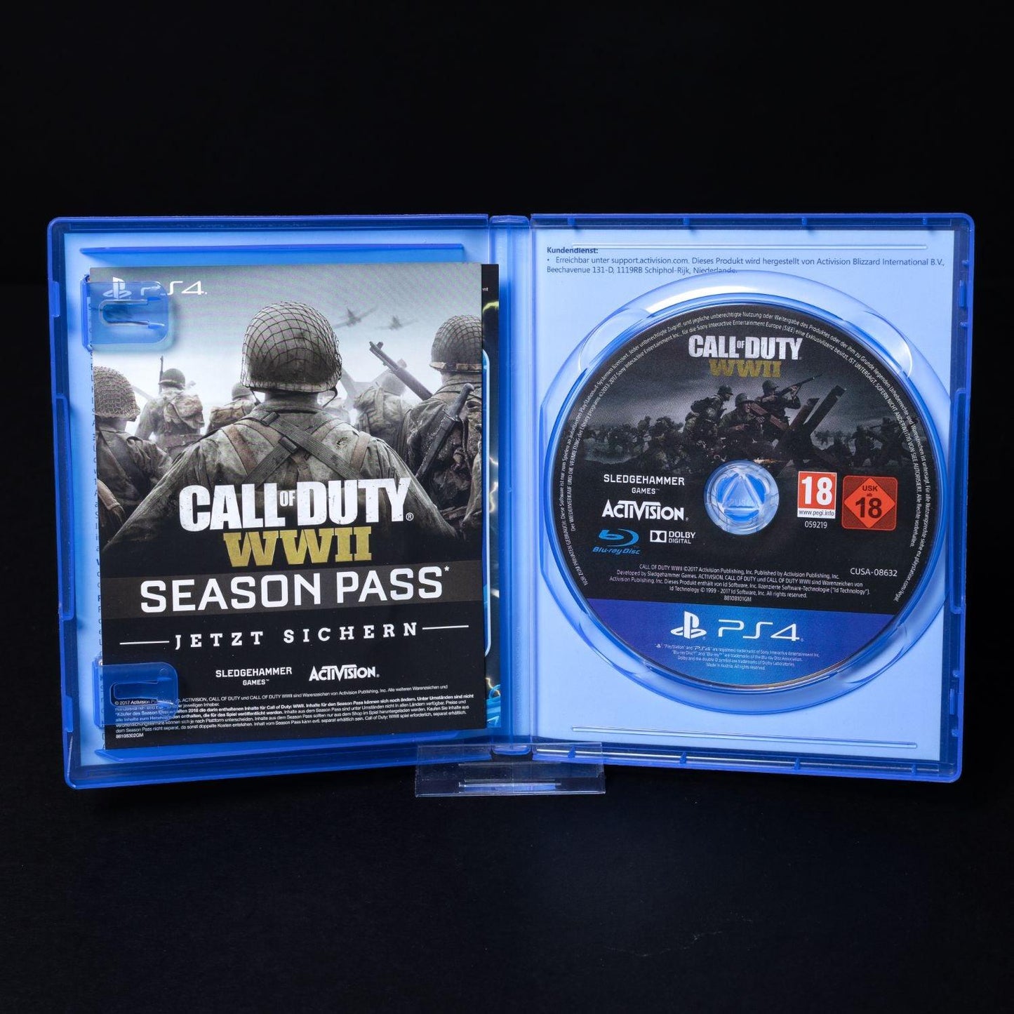 Call of Duty WWII - Playstation 4 PS4 Spiel - Zustand Sehr Gut