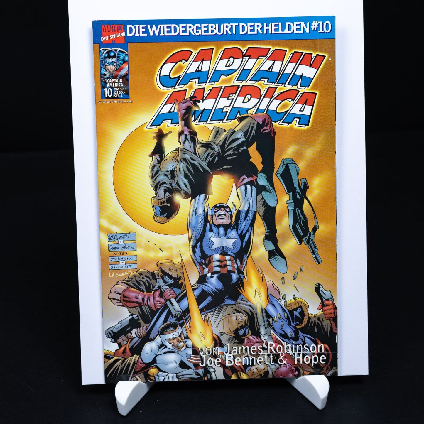 Captain America - Comic #10 (1999) - Schlangen und Adler Teil 3 - DE - Z 0-1