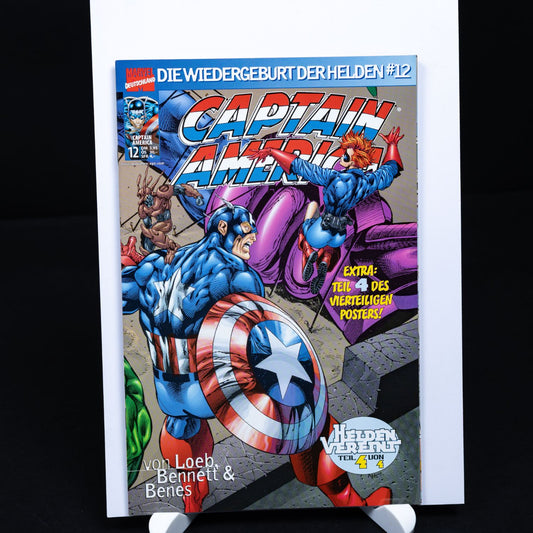 Captain America - Comic #12 (1999) - Helden Vereint: Finale - Deutsch - Z 0-1