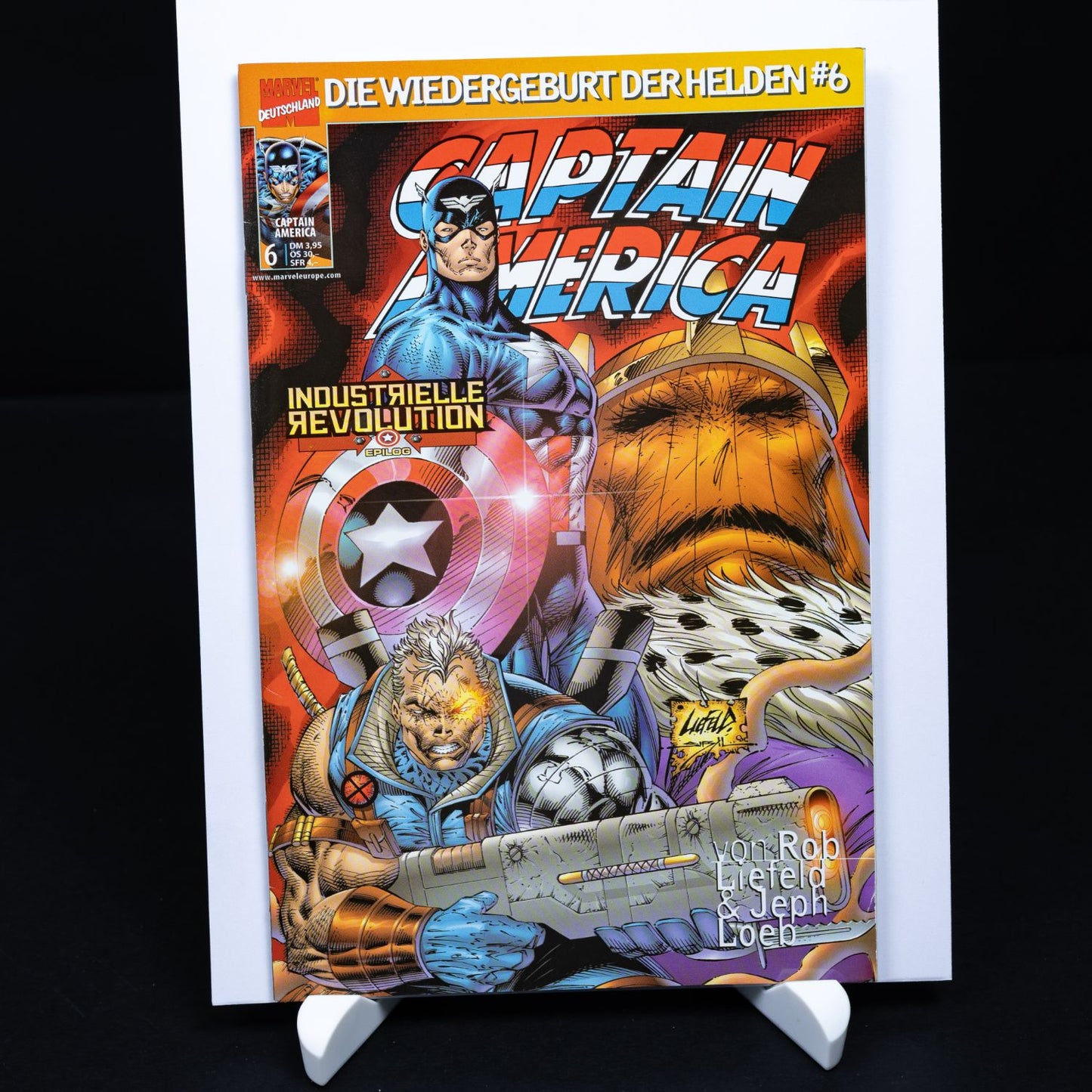 Captain America - Comic #6 (1999) - Industrielle Revolution - Deutsch - Z 1-2
