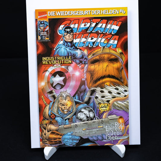 Captain America - Comic #6 (1999) - Industrielle Revolution - Deutsch - Z 1-2