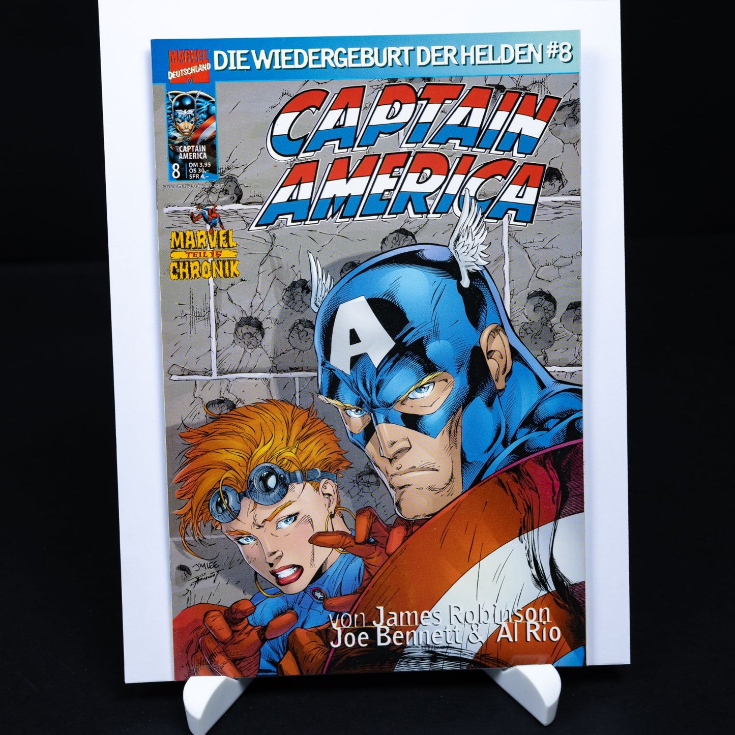 Captain America - Comic #8 (1999) - Schlangen und Adler - Deutsch - Z 0-1