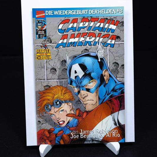 Captain America - Comic #8 (1999) - Schlangen und Adler - Deutsch - Z 0-1
