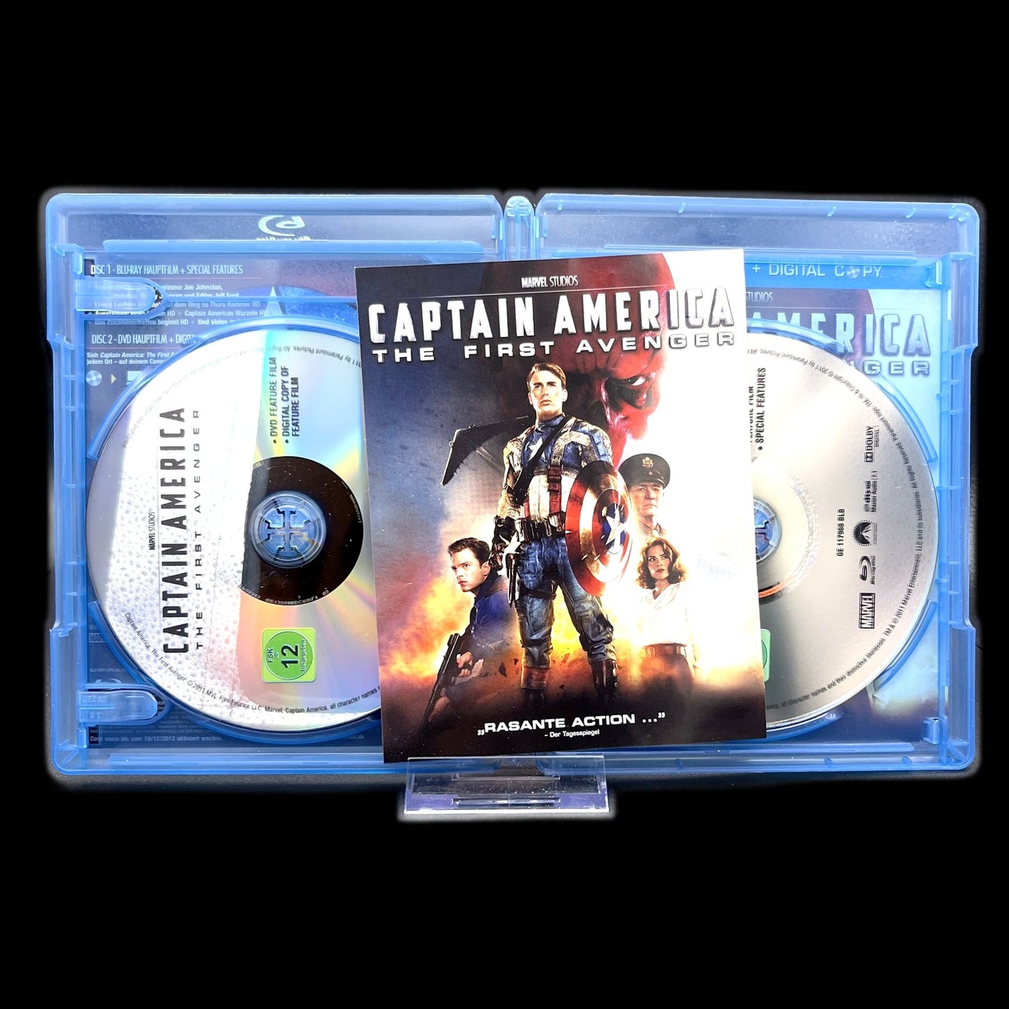 Captain America: The First Avenger - Marvel - Blu-Ray - Action - Gebraucht