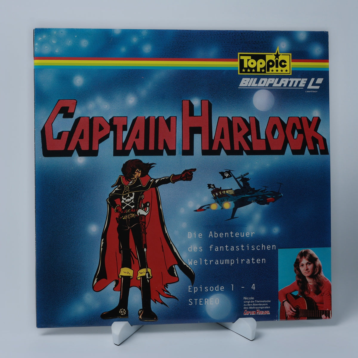 Captain Harlock - Episode 1-4 - LaserDisc - Polyband - Zustand Sehr Gut