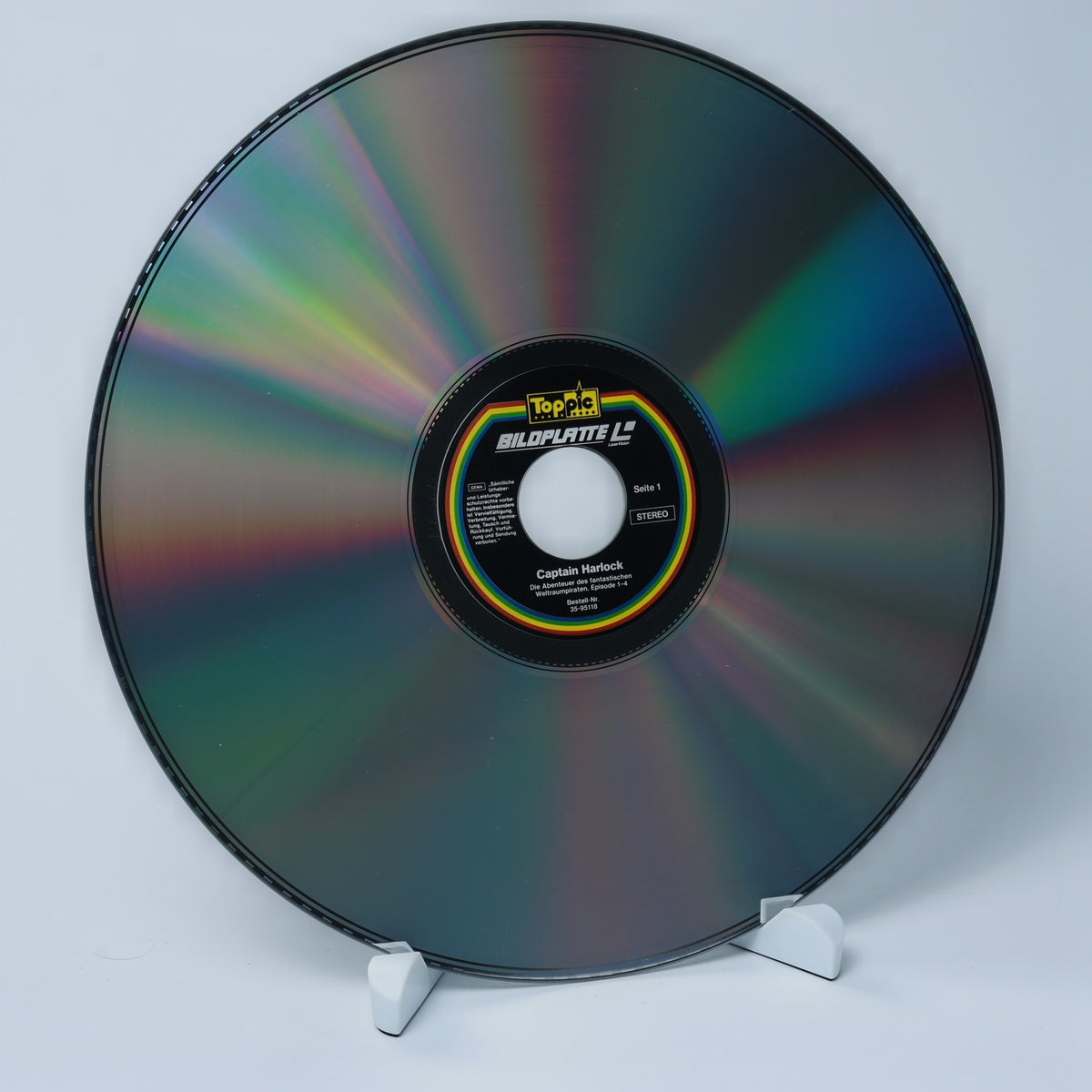 Captain Harlock - Episode 1-4 - LaserDisc - Polyband - Zustand Sehr Gut