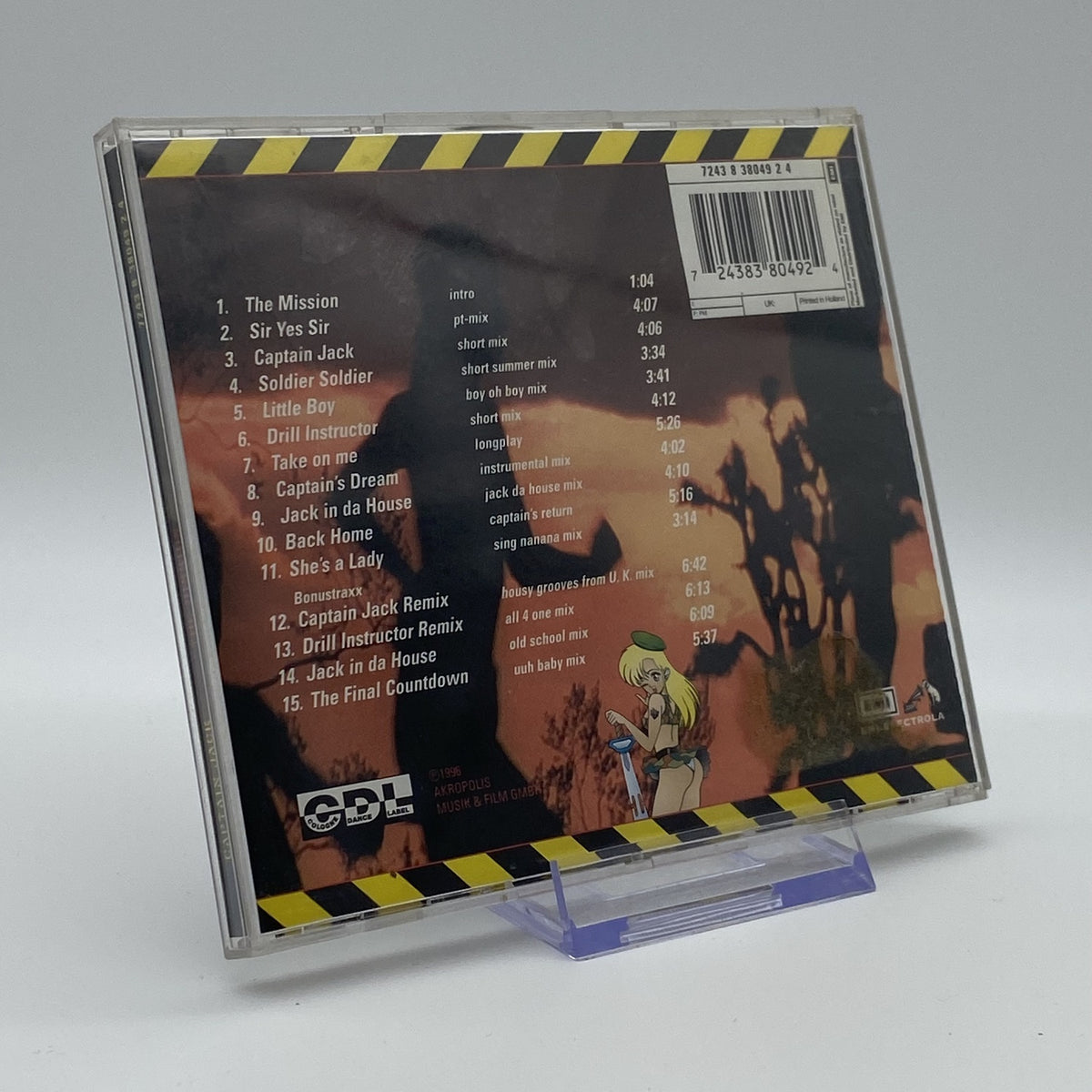 Captain Jack - The Mission - 1996 - CD-Album - Cologne Dance Label - Gebraucht