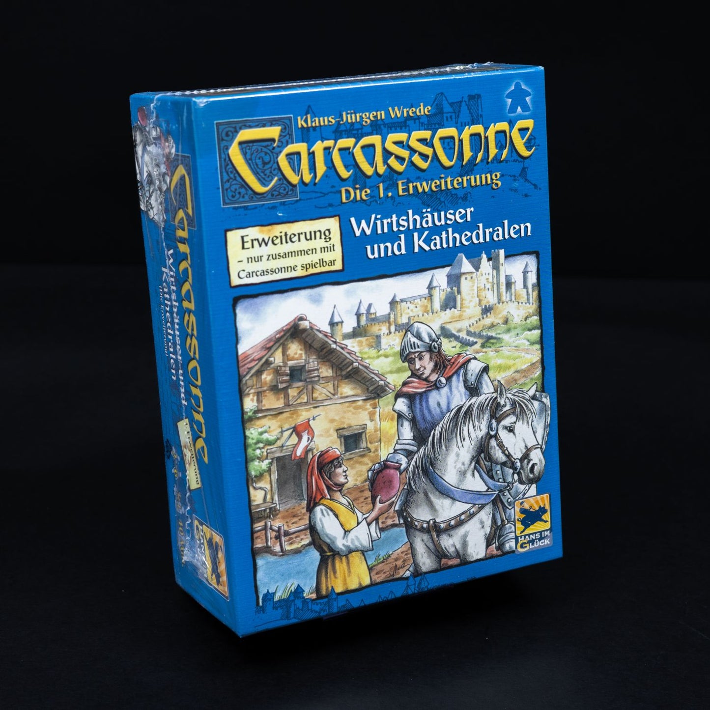 Carcassonne - Die 1. Erweiterung: Wirtshäuser und Kathedralen - Neu & OVP/Sealed