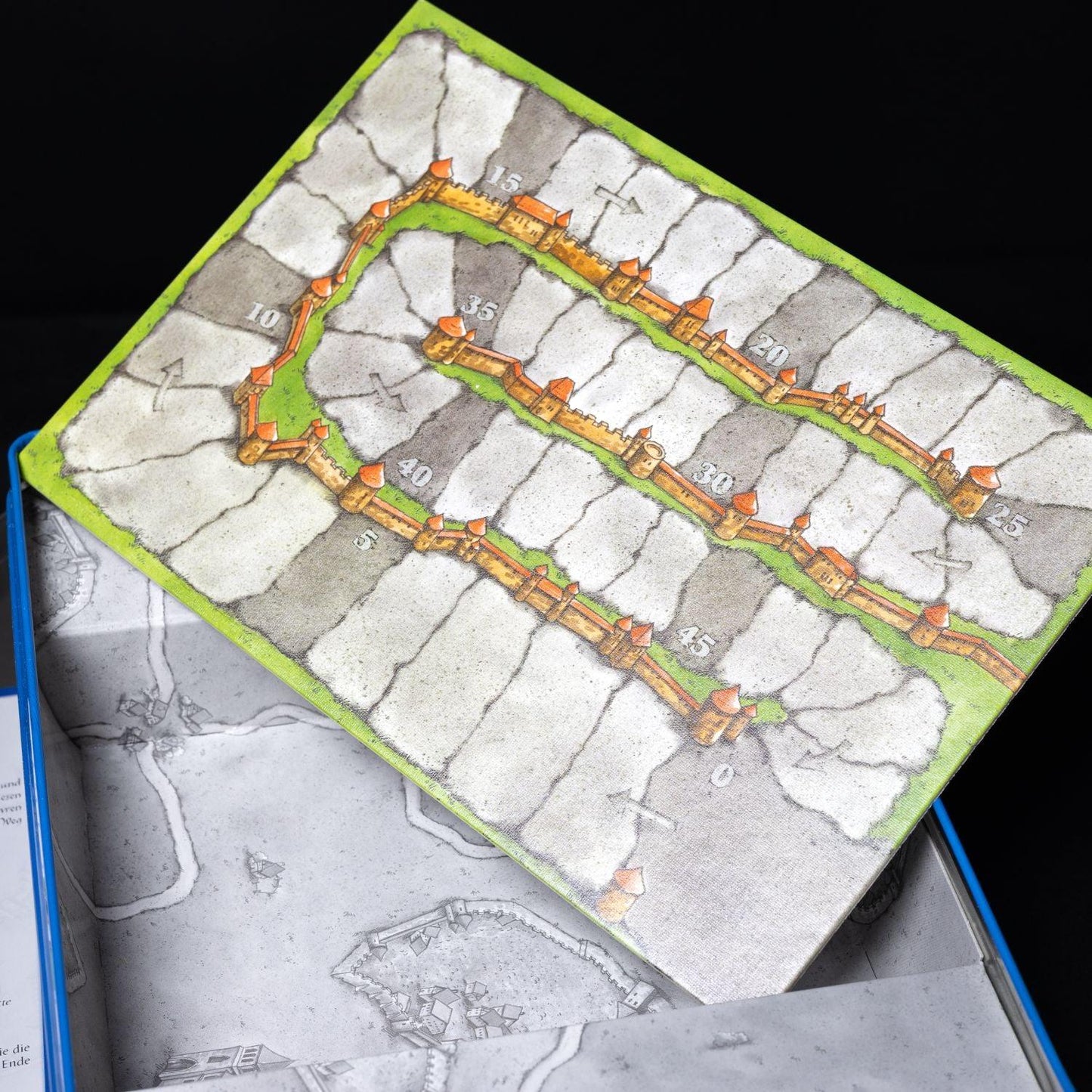 Carcassonne Metall Box Edition - Spiel des Jahres 2001 - Hauptspiel Vollständig