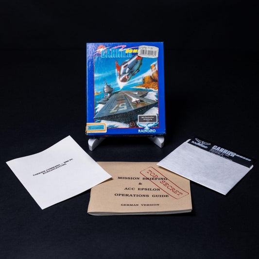 carrier-command-pc-ibm-ms-dos-spiel-big-box-cib-komplett-sammlerzustand-1 - Utopia Collectibles