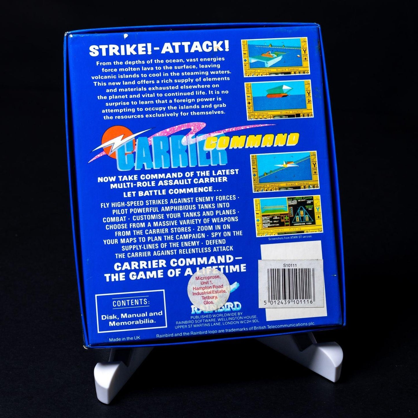 carrier-command-pc-ibm-ms-dos-spiel-big-box-cib-komplett-sammlerzustand-3 - Utopia Collectibles