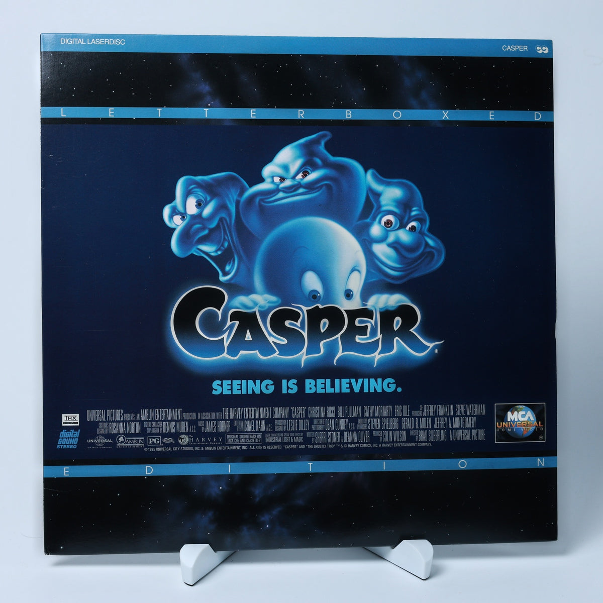 Casper - LaserDisc - 1995 Widescreen Edition - Universal - Zustand Sehr Gut
