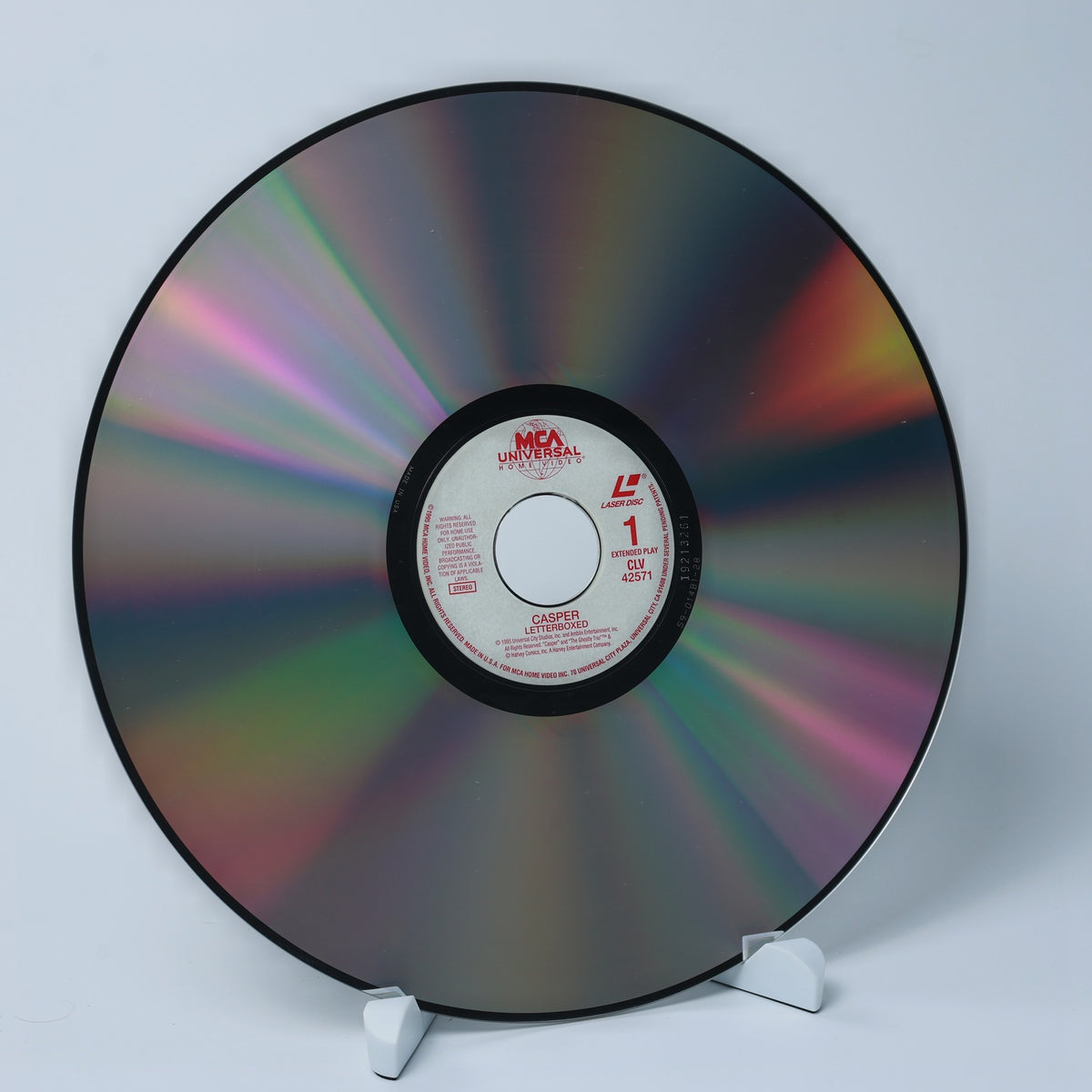 Casper - LaserDisc - 1995 Widescreen Edition - Universal - Zustand Sehr Gut