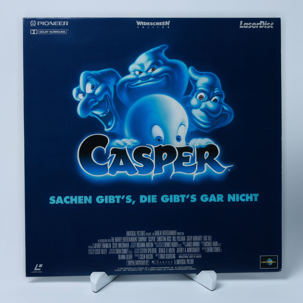 Casper - Widescreen Edition - Universal LaserDisc PAL - 1995 - Zustand Gut