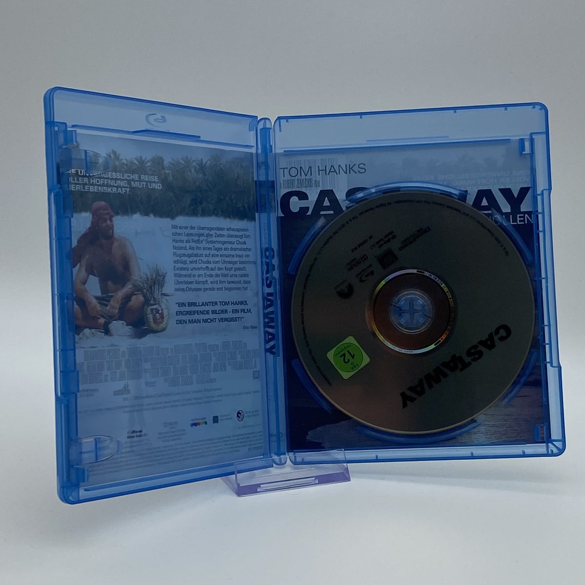 Cast Away - Verschollen - Tom Hanks - R. Zemeckis - Blu-Ray - Zustand Sehr Gut