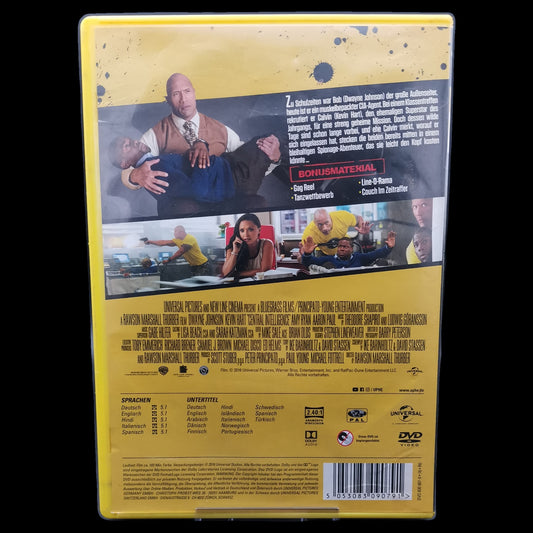 Central Intelligence - Dwayne Johnson & Kevin Hart - Komödie - DVD - Gebraucht