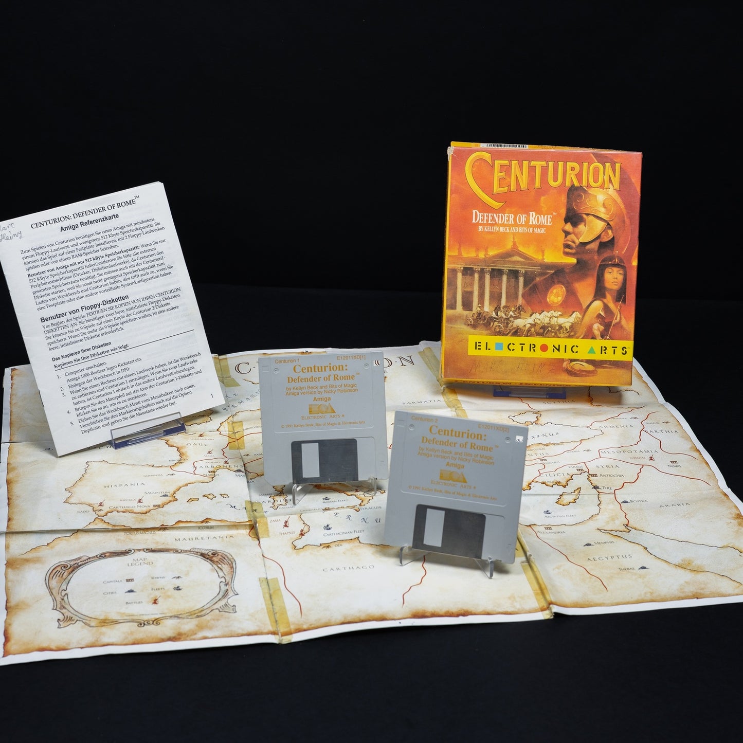 Centurion: Defender of Rome - Amiga Spiel - Big Box CiB - Zustand Gut