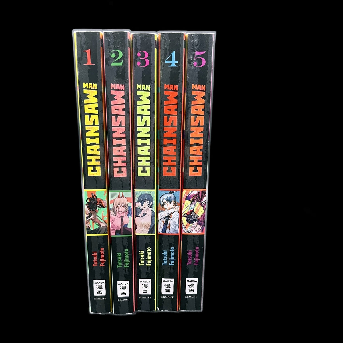 Chainsaw Man - Band 1-5 - Egmont Manga - Deutsch - Tatsuki Fujimoto - Shonen