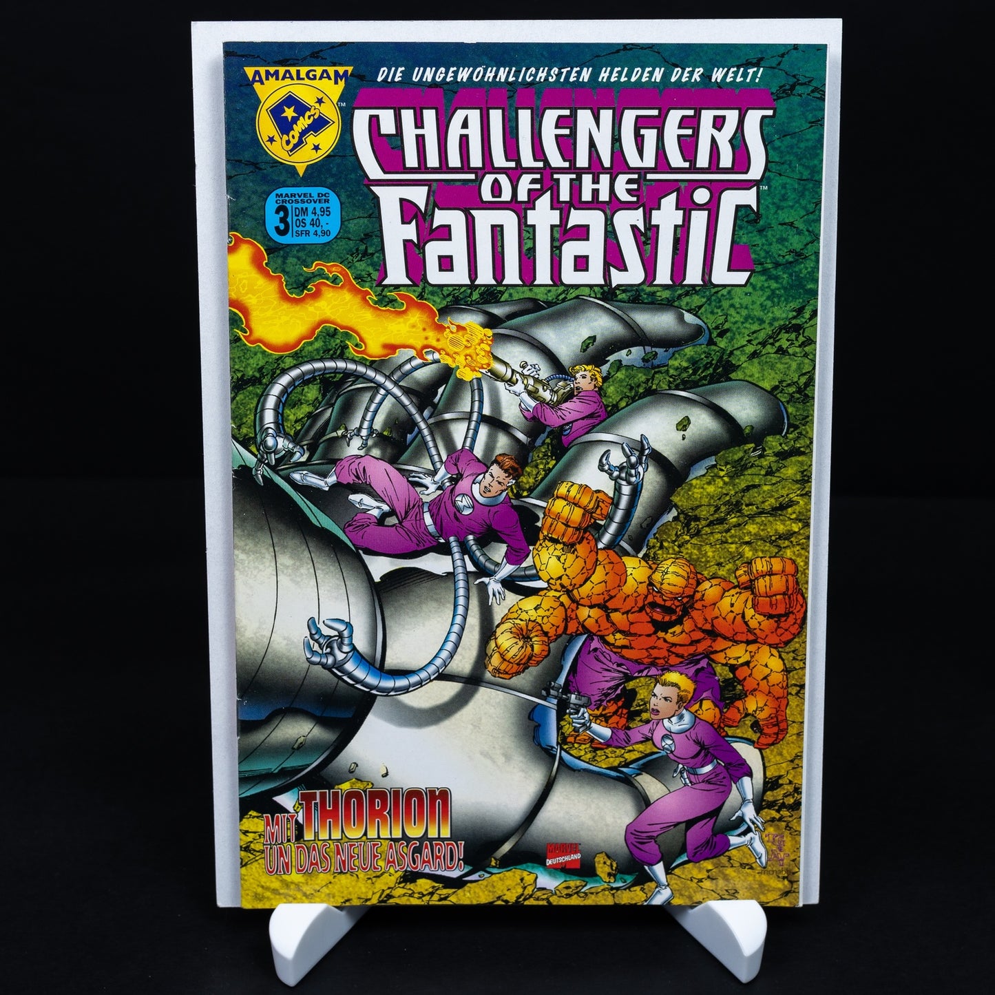 Challengers of the Fantastic - #3 - Marvel DC Crossover - 1997 - Zustand Z1