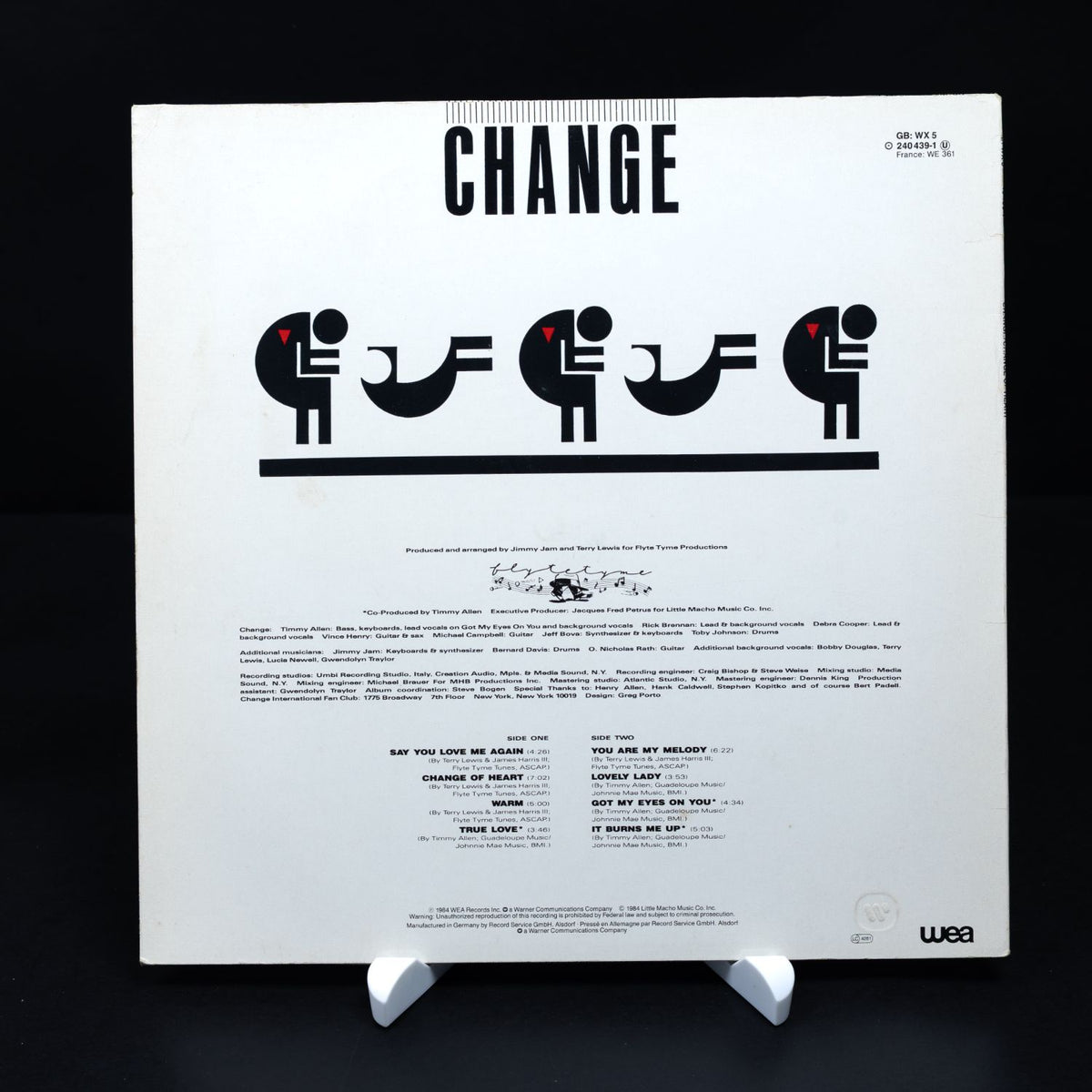 Change - Change Of Heart - Vinyl LP Schallplatte - Electronic - VG+ / VG+