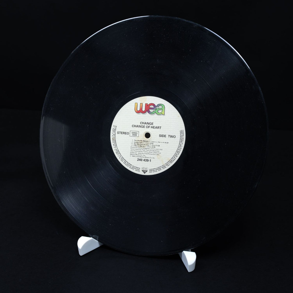 Change - Change Of Heart - Vinyl LP Schallplatte - Electronic - VG+ / VG+