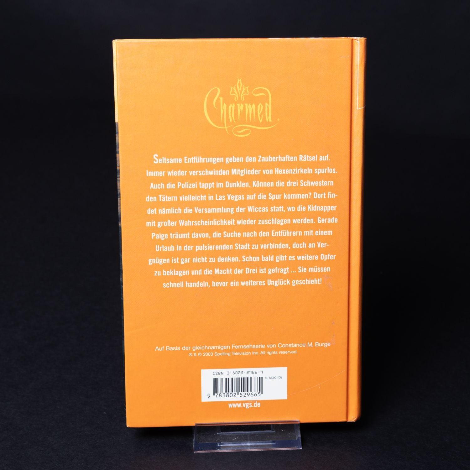 charmed-zauberhafte-schwetsern-buch-roman-hexensabbat-in-las-vegas-2 - Utopia Collectibles
