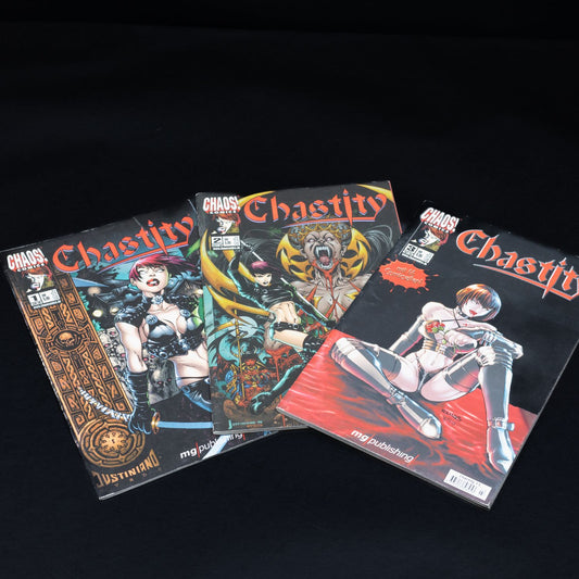 Chastity (2000) - Chaos Comics - Band 1-3 - Deutsch - Top Zustand