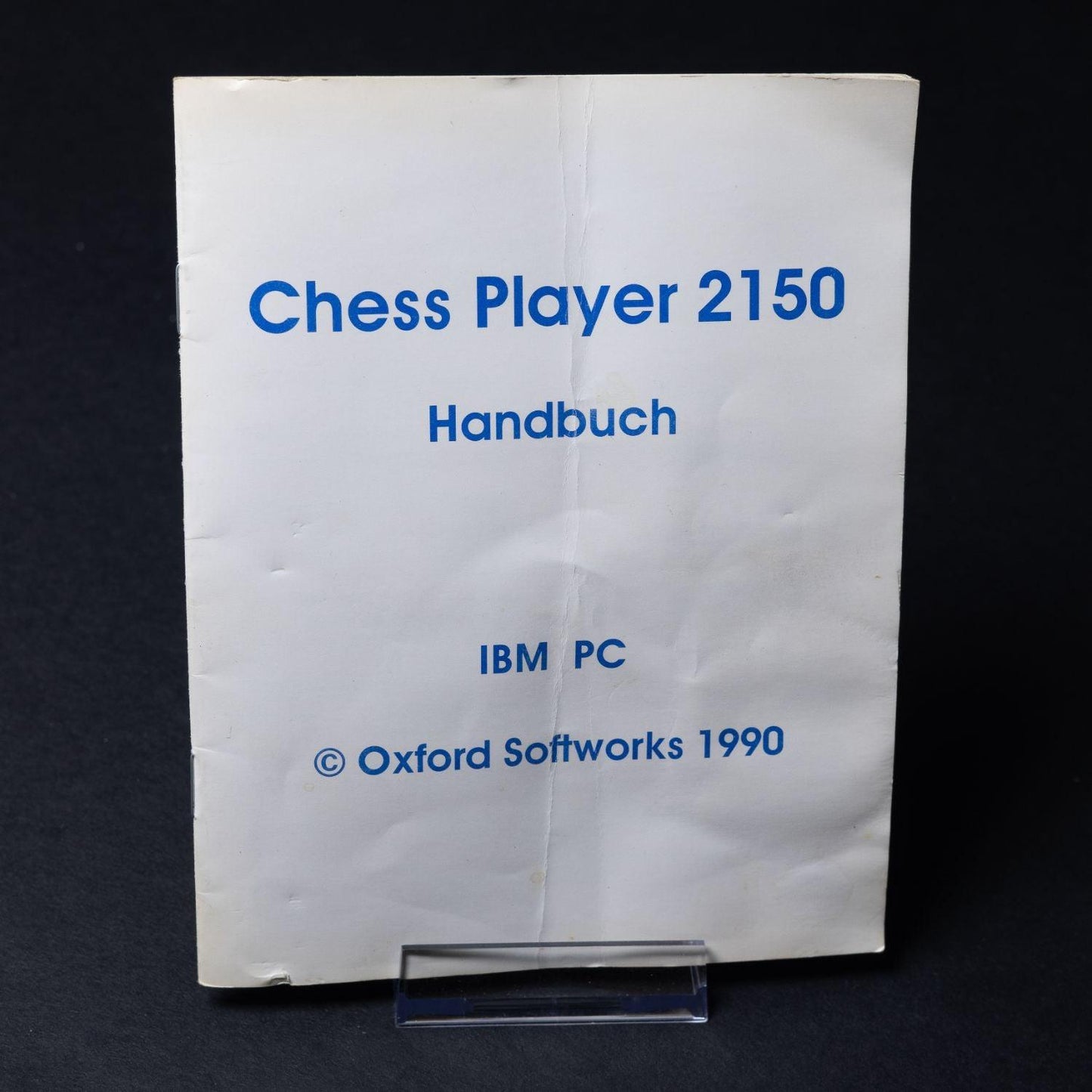 Chess Player 2150 - IBM PC Spiel - 5,25'' Floppy - Mit Anleitung - Zustand Gut