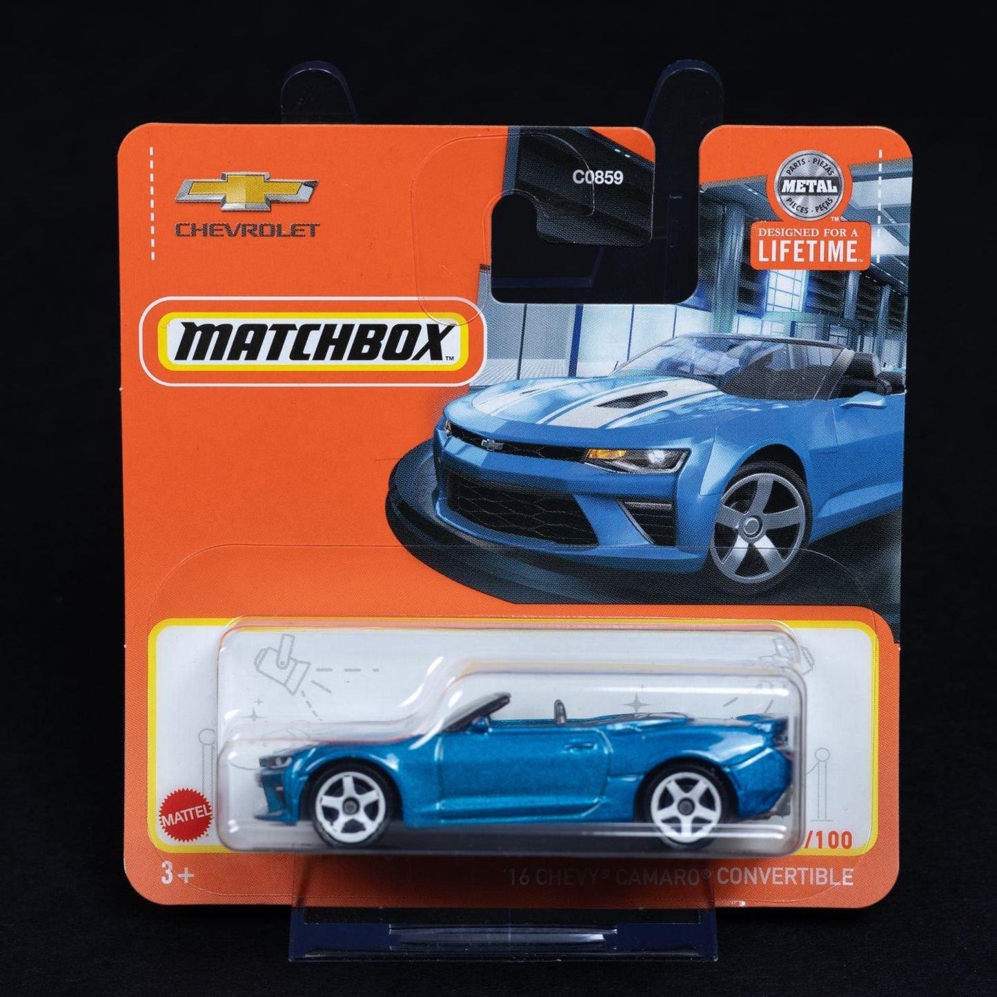chevrolet-16-chevy-camaro-convertible-standmodell-matchbox-164-ovp-1 - Utopia Collectibles