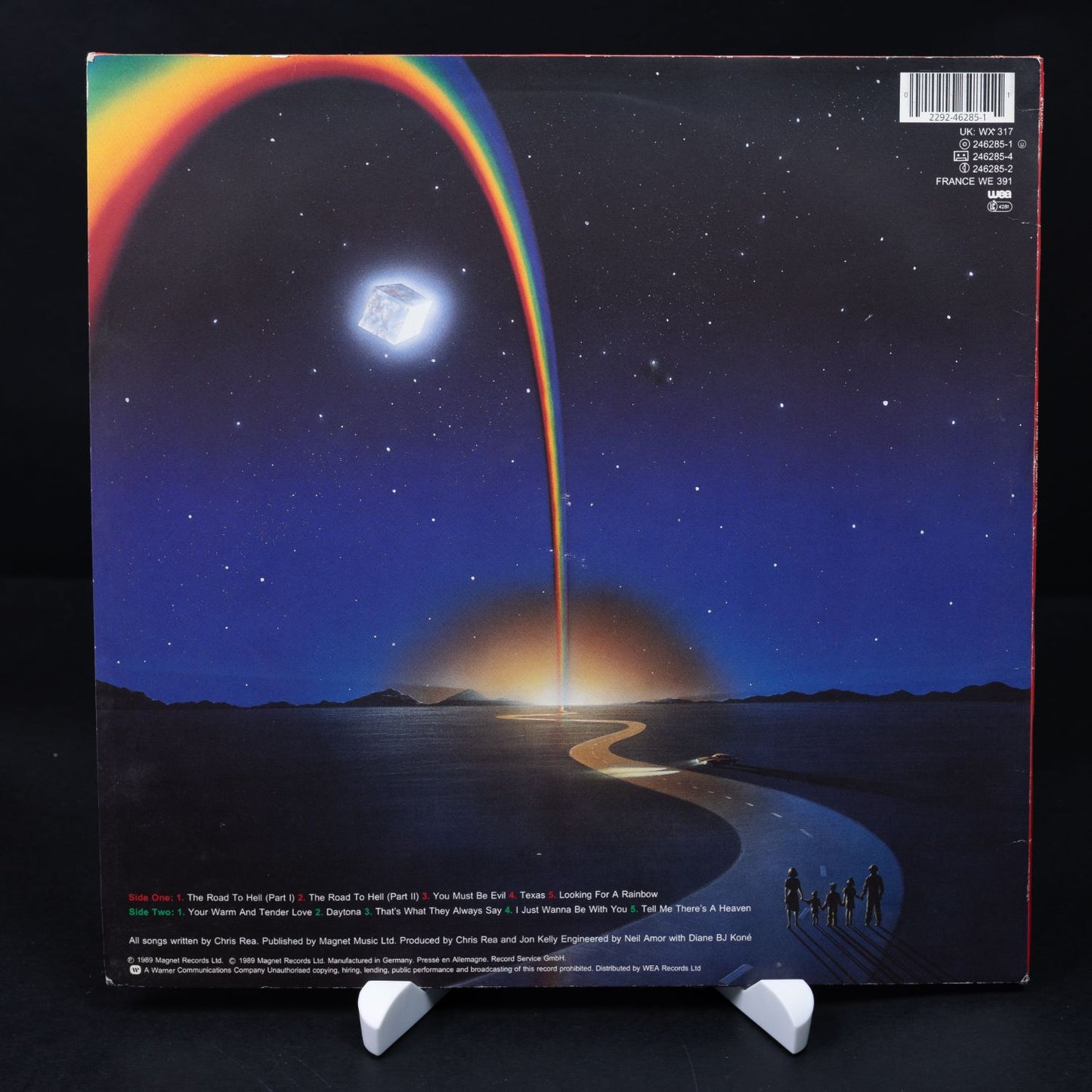 Chris Rea – The Road To Hell - Vinyl LP 12'' Schallplatte - NM / NM