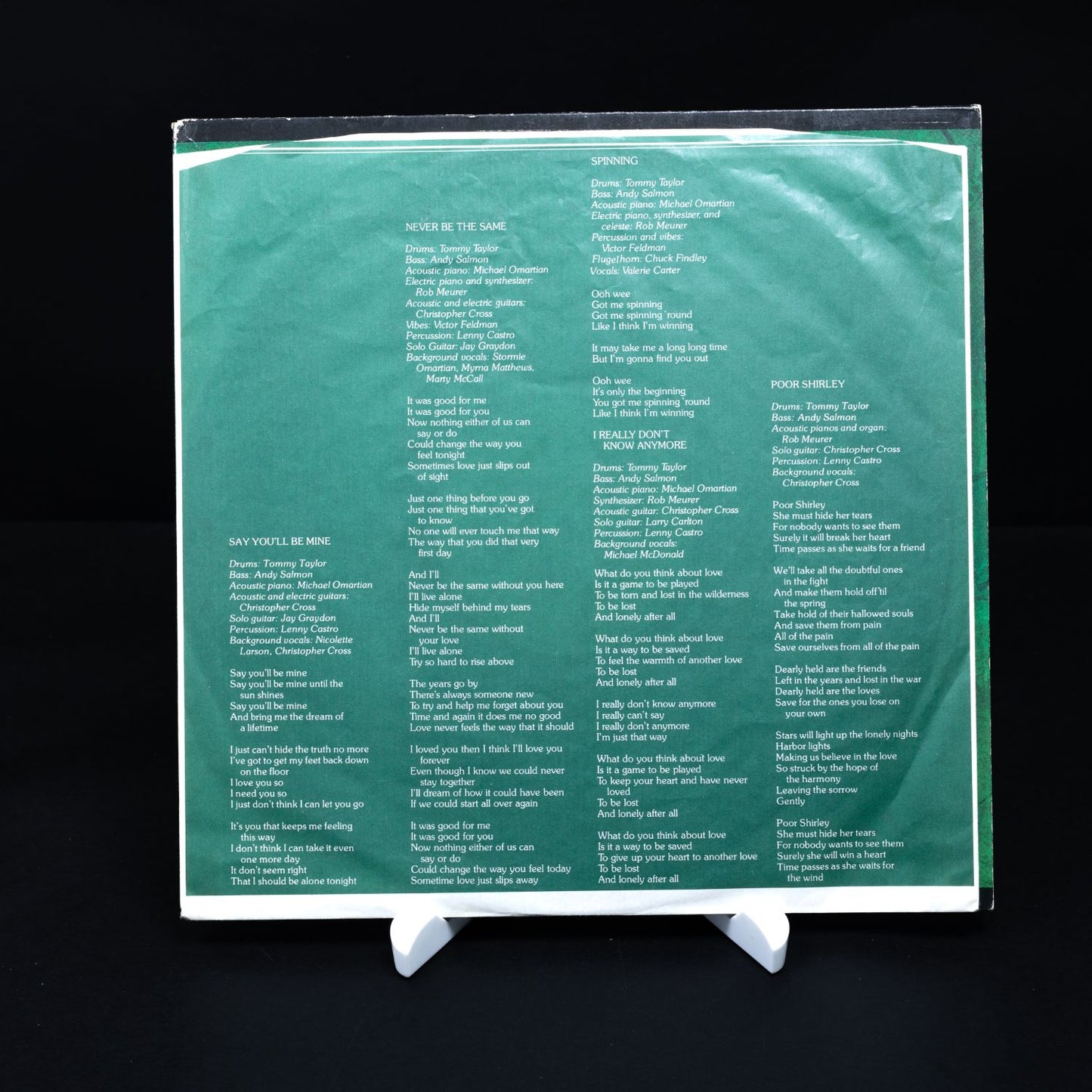 Christopher Cross - Christopher Cross - Vinyl LP Schallplatte - Rock - NM / VG+