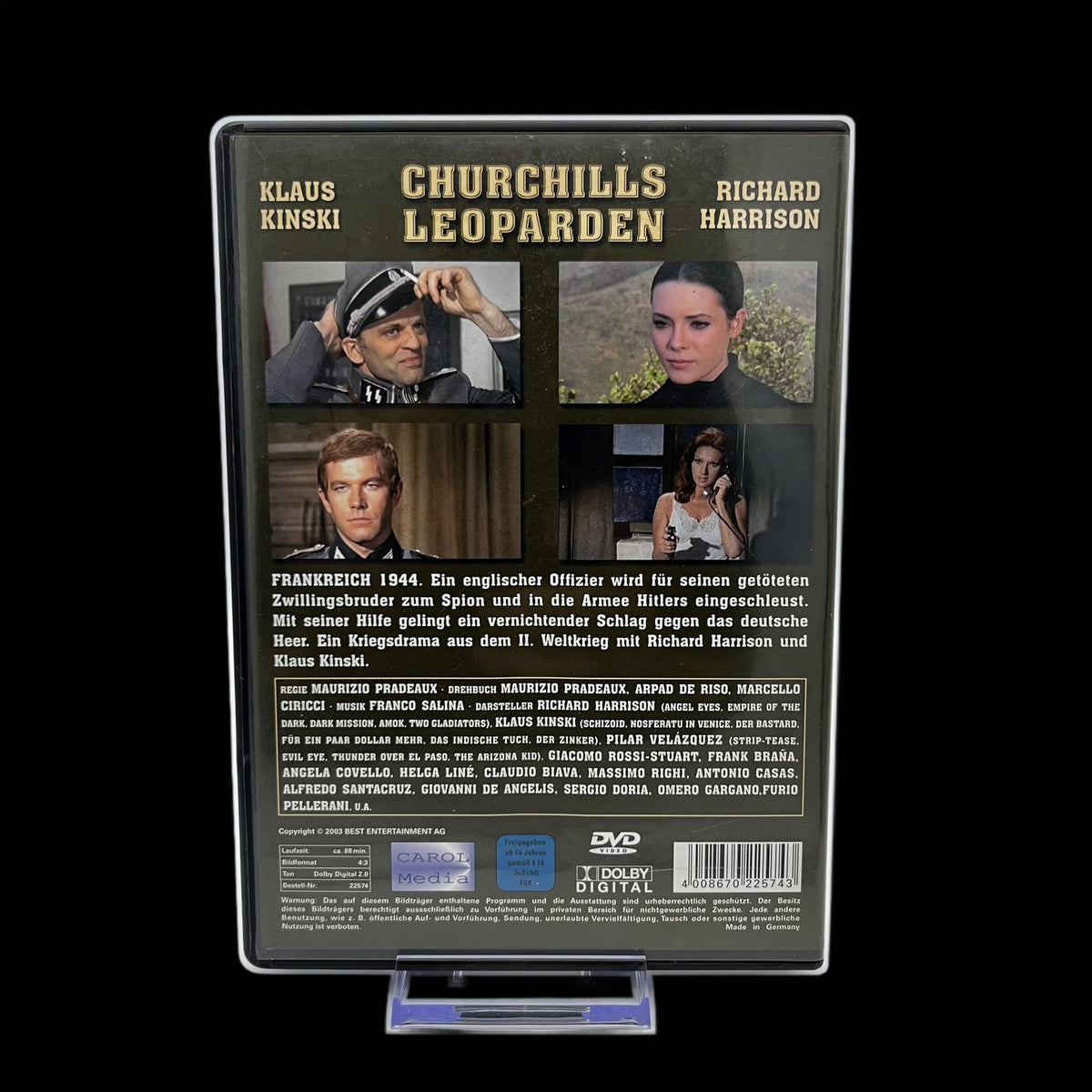 Churchills Leoparden - Mit Klaus Kinski & Richard Harrison - DVD - Gebraucht