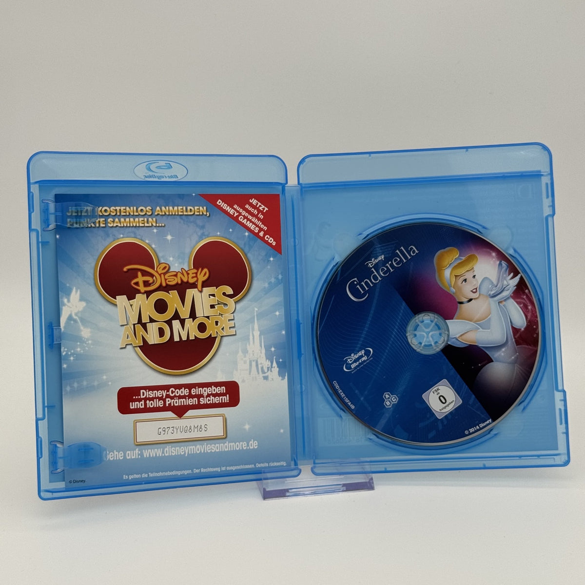 Cinderella - Disney Klassiker - Blu-Ray Disc - Film - Blu-Ray - Zustand Sehr Gut