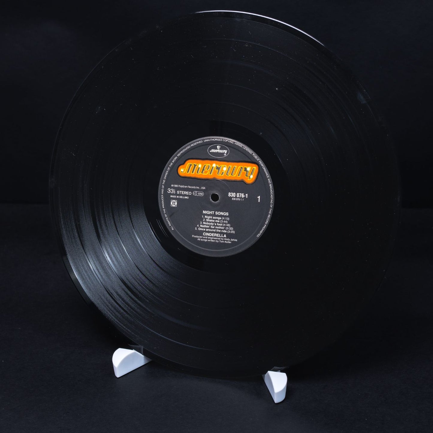 Cinderella – Night Songs - Vinyl LP 12'' Schallplatte - NM / NM