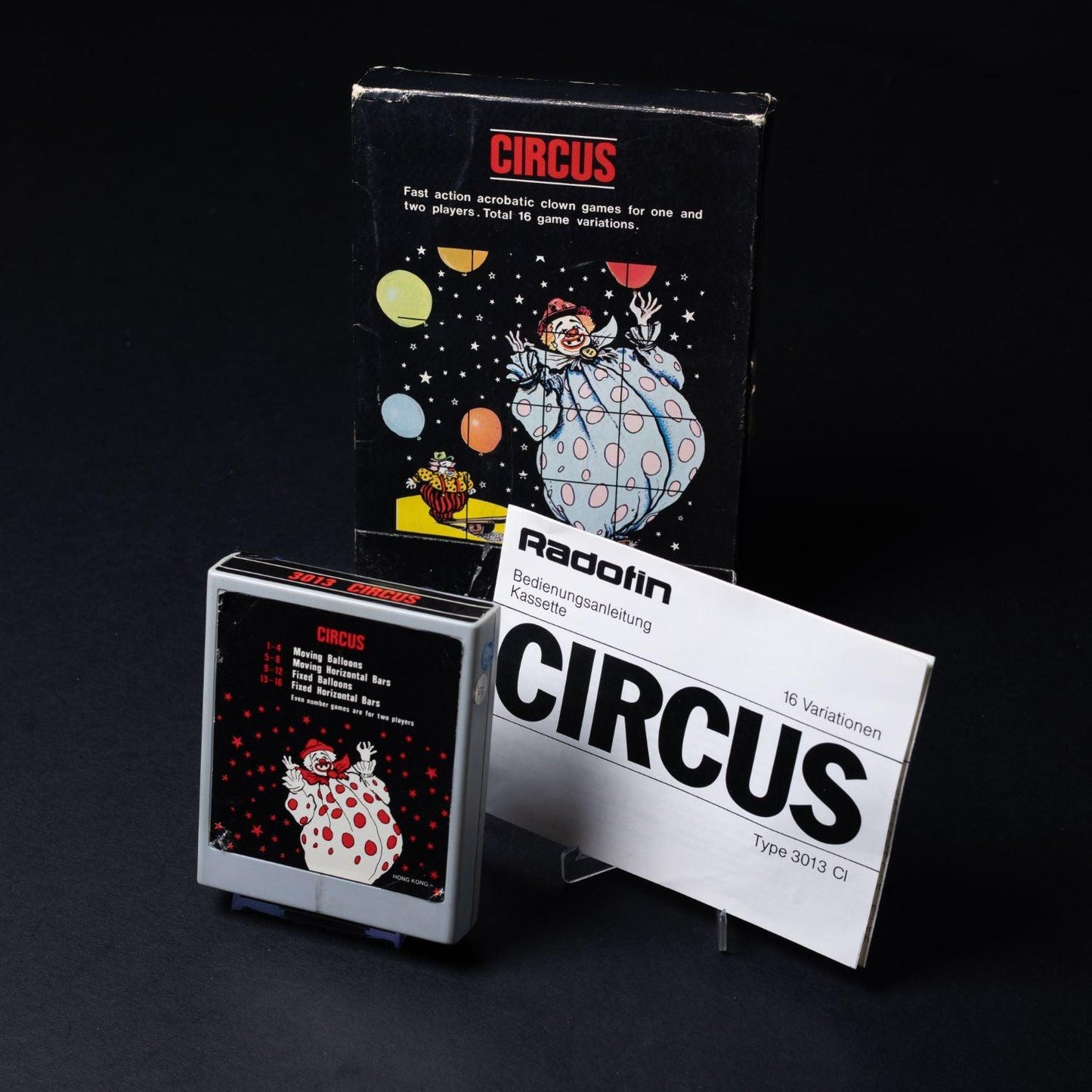 Circus - Acrobatic Clown Games - 16 Spiele - Radofin System - CiB mit Anleitung